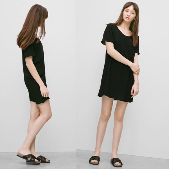 Wilfred Dresses & Skirts - Artizia Wilfred Free Green Teigen Tee Shirt Shift Dress Size Large